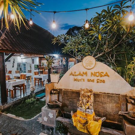 Alam Nusa Bungalow Huts & Spa Nusa Lembongan Exterior foto